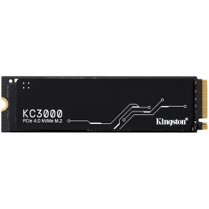 Kingston 2048GB, M.2 2280, PCIe 4.0 NVMe, Read/write: 7,000 / 7,000MB/s, Random 4K read/write: up to 1,000K/1,000K IOPS SKC3000D/2048G - Img 2