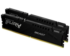 KINGSTON DIMM DDR5 64GB (2x32GB kit) 5200MT/s KF552C40BB2K2-64 FURY Beast Black EXPO - Img 1