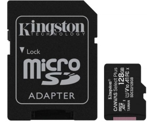 KINGSTON Memorijska kartica A1 MicroSDXC 128GB 100R class 10 SDCS2/128GB + adapter - Img 1