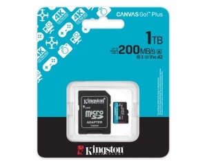 KINGSTON Memorijska kartica U3 V30 microSDXC 1TB Canvas Go Plus 200MB/s A2 + adapter SDCG4/1TB - Img 2