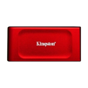 Kingston Portable SSD 1TB, XS1000, USB 3.2 Gen.2x2 (20Gbps), Read up to 1,050MB/s, Write up to 1,000 MB/s, Red SXS1000R/1000G *