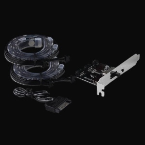 Kontroler LC-PCI-LED PC Case Light Illumination System/10 Colours Magnetic Fixing