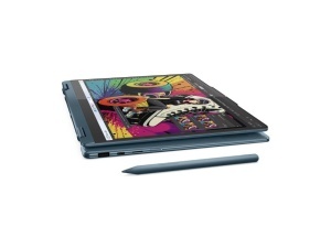 Laptop LENOVO Yoga 7 2in1 14AKP10 DOS/14" WQUX OLED Touch/Ryzen AI 7-350/32GB/1TB/BKLT SRB/smaragd - Img 2