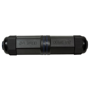 Logilink Cat6 Outdoor Inline RJ45 Coupler, vodootporan IP67, duži tip - Img 2