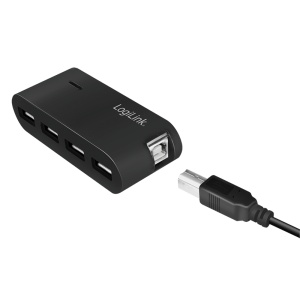LogiLink USB 2.0 HUB, 4-Port, crni sa napajanjem - Img 3