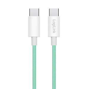 Logilink USB 2.0 Type C - C, M/M, zelena, 1.0m - Img 3