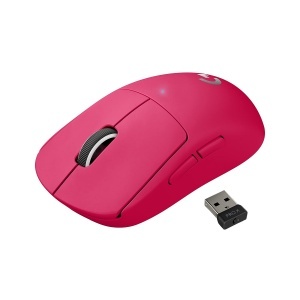 Logitech G Pro X Superlight 2 LightSpeed Wireless Gaming Mouse, Magenta - Img 1