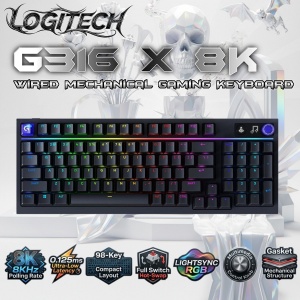 Logitech G316 X 98 Gaming Keyboard Black US, USB - Img 3