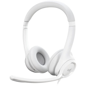 LOGITECH H390 Corded Headset - OFFWHITE - USB 981-001286