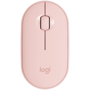LOGITECH M350S Pebble 2 Bluetooth Mouse - TONAL ROSE 910-007014 - Img 1
