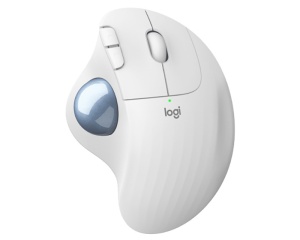 LOGITECH M575s ERGO Bluetooth Trackball Offwhite Blue ball miš - Img 2