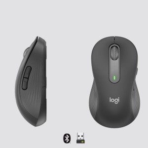 Logitech M650 L Wireless Mouse Graphite, Left * - Img 2