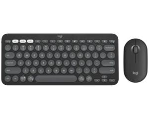 LOGITECH Pebble2 Wireless Combo US tastatura + miš crna *