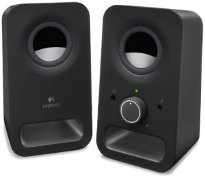 Logitech Z150 Multimedia Speakers, 2.0 System, Black *