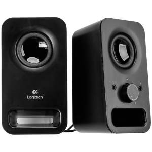 LOGITECH Z150 Stereo Speakers - MIDNIGHT BLACK - 3.5 MM 980-000814 *