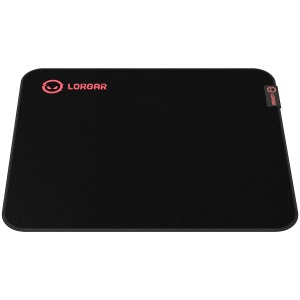 Lorgar Main 323, Gaming mouse pad, Precise control surface, Red anti-slip rubber base, size: 360mm x 300mm x 3mm, weight 0.21kg LRG-GMP323 - Img 4