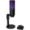 LORGAR SMP40, RGB Microphone with external mute button and metal stand, Black LRG-SMP40-BK