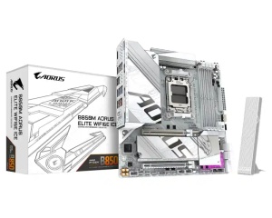 Matična ploča AM5 Gigabyte B850M Aorus Elite WIFI 6 Ice DDR5 DP/MI/M.2 *