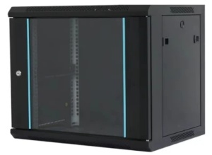 MAXPRO LINE Rack orman nazidni, 6U, 600x450, staklena vrata