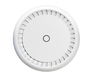MikroTik CAP XL AC RBCAPGI-5ACD2ND-XL access point, indoor, AC1200, 716MHZ, 128MB, 2XGE, POE OUT, 2,4GH & 5GHZ, L4