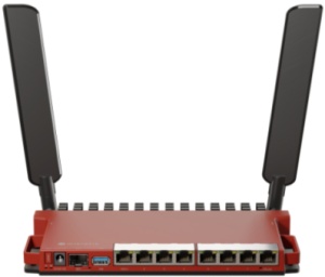 MikroTik RBL009UIGS-2HAXD-IN in desktop case with routerOS L5 MT161 *