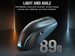 Miš CORSAIR M75 bežicni/CH-931D010-EU/RGB/gaming/crna - Img 2