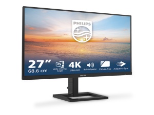 Monitor PHILIPS 27E1N1800AE/00 27"/IPS/3840x2160 /60Hz/4ms GtG/HDMIx2,DP/Visina/VESA/zvucnici/crna - Img 4