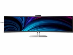 Monitor PHILIPS 49B2U5900CH/00 49"/VA,zakrivljen,32:9/5120x1440/75Hz/4ms GtG/HDMIx2,DP,USB,LAN/kamer - Img 4