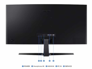 Monitor SAMSUNG LS27D366GAUXEN 27"/VA,zakrivljen/1920x1080/100Hz/4ms GtG/VGA,HDMI/VESA/crna - Img 3