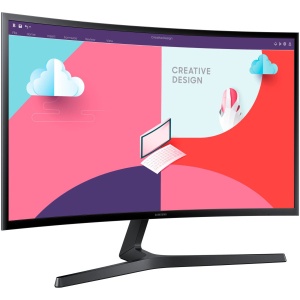 Monitor Samsung S24C366EAU 61cm/24inca (1920x1080) Curved 16:9 4ms 75Hz HDMI VGA VESA Full HD Black - Img 3