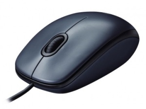 Mouse USB Logitech M100 Optical Corded Black 910-006652
