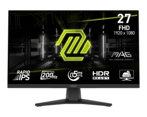 MSI 27 inča MAG 272F FHD 1920x1080 Rapid IPS 200 Hz HDR Ready gaming monitor