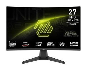 MSI 27 inča MAG 276CF E20 FHD 1920x1080 200Hz FreeSync Premium zakrivljeni gaming monitor - Img 3