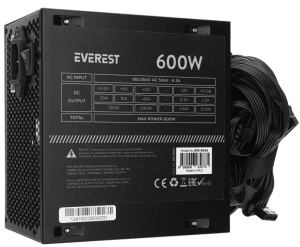 Napajanje Everest 600W EPS-600A 12cm Fan, bulk - Img 4