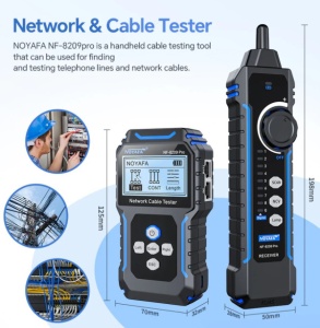 NOYAFA NF-8209 PRO Multifunkcionalni tester mreznih kablova - Img 4