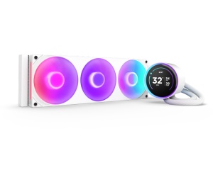 NZXT Kraken Elite 360 RGB V2 vodeno hlađenje belo (RL-KR36E-W2) - Img 2