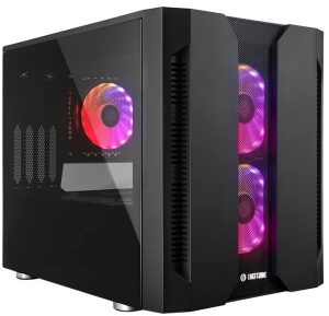 PC Kuciste CHIEFTEC GM-02B-OP * Black Micro Tower 398 x 273 x 345 3x120mm ARGB - Img 3