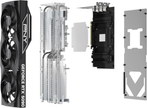 PNY GeForce RTX 5090 32GB Overclocked Triple Fan VCG509032TFXPB1-O - Img 2