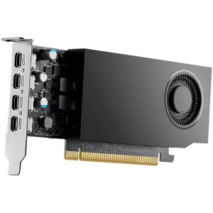 PNY NVIDIA A400 4GB Low Profile OEM Version, PCI-Express 3.0 x16, LP, 4 GB GDDR6 64-bit, 3x Mini DP 1.4, 1x ATX bracket VCNRTXA400-SB - Img 2