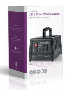 POCO102 Konvertor snage, 230V AC 50Hz, 270W, Euro, Black Omogucava upotrebu opreme iz SAD u Evropi - Img 2