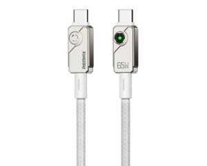 REMAX Kabl Swift Fast charging braided data cable 1.2M C36 65W(C-C) beli - Img 2