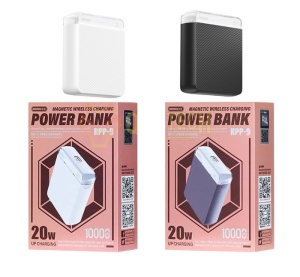 REMAX RPP-9W White 20W Magnetic Wireless Charging Power Bank 10000mAh - Img 2