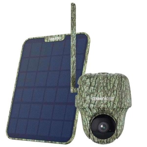 Reolink G450 sa solarnim panelom, kamuflažna 4G battery kamera, outdoor