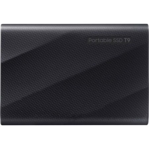 Samsung Portable SSD 2TB, T9, USB 3.2 Gen.2x2 (20Gbps), [Sequential Read/Write: Up to 2000MB/sec /Up to 1,950 MB/sec], Up to 3-meter drop resistant, Black MU-PG2T0B/EU
