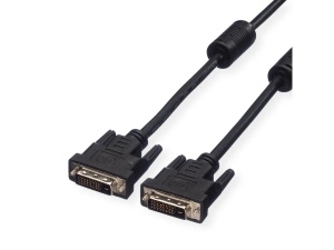 Secomp Value DVI Cable, DVI (24+1), Dual Link, M/M, 1.0m