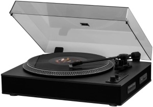 SENCOR Gramofon STT 510UBA SB/SD/FM crna,digitalin LCD ekran *