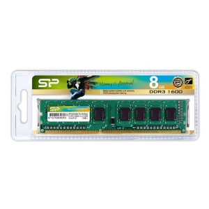 Silicon Power DDR3 8 GB, 1600MHz, UDIMM, CL11 1.5V, 512Mx8 SP008GBLTU160N02 - Img 2
