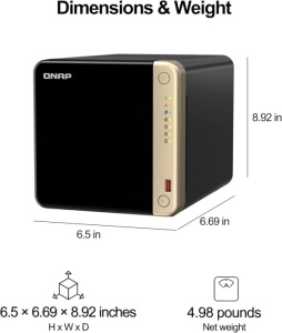 STORAGE QNAP NAS TS-464-8G 4-Bay - Img 2