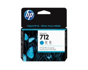 SUP INK HP 3ED67A Cyan No. 712 - Img 2