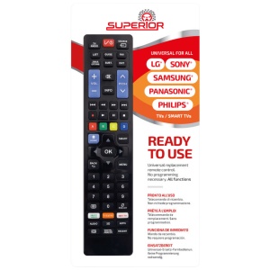 Superior Daljinski upravljač za LG/Samsung/Sony/Panasonic/Philips - Ready5 Smart Extended - Img 2